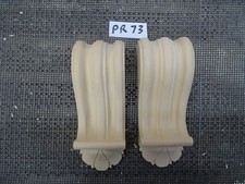 CORBELS CARVINGS MOLDINGS DECORATIVE X 2 free postage