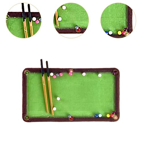 1/64 Scale Miniature Pool Table Resin Miniature Figures for Miniature Scenes - Picture 7 of 7