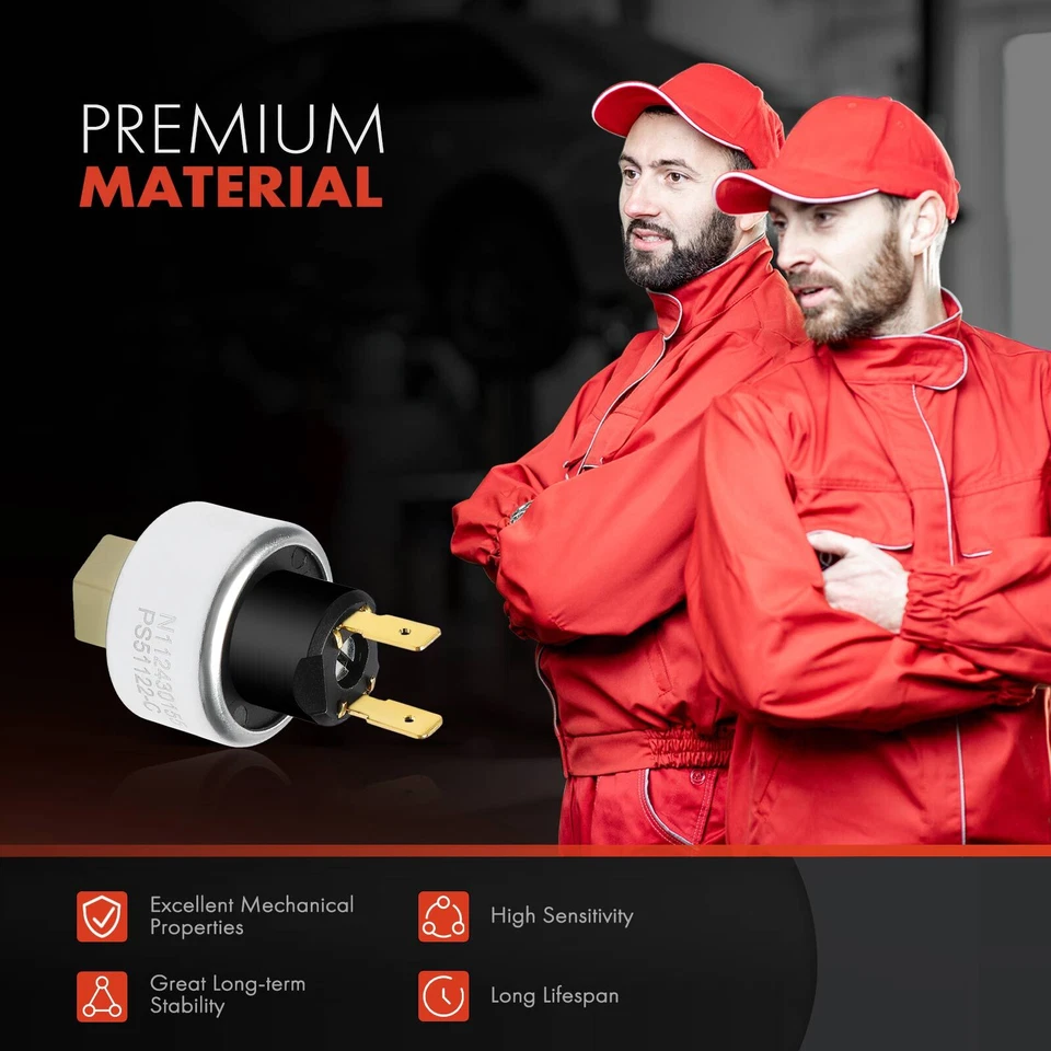 Interruptor de ciclo de embrague de aire acondicionado para Buick Regal GMC C1500 C2500 C3500 Oldsmobile Pontiac Foto 3 de 4