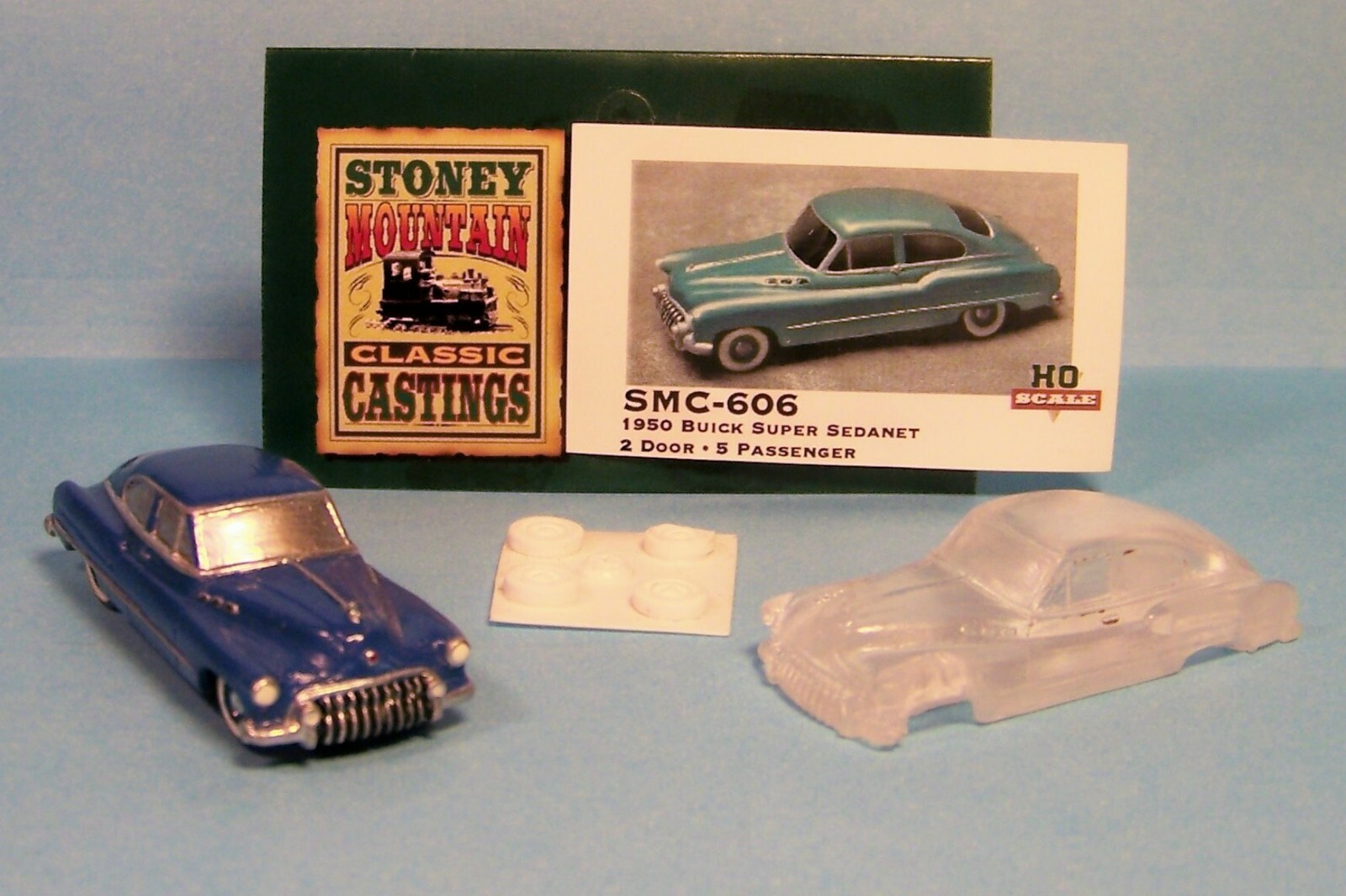 Kit Modellino 1942 Buick Utility Coupe Scala HO 1:87 – Resina Bianca Non Dipinta, Stoney Mountain, Nuovo