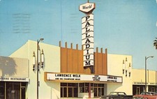 Postcard CA: World Palladium, Hollywood, Lawrence Welk, Posted 1967
