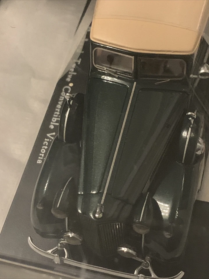 1938 PACKARD TWELVE CONVERTIBLE VICTORIA 1/43 CAR BY AUTOMODELLO LIMITED ED 146 - Image 3 of 4