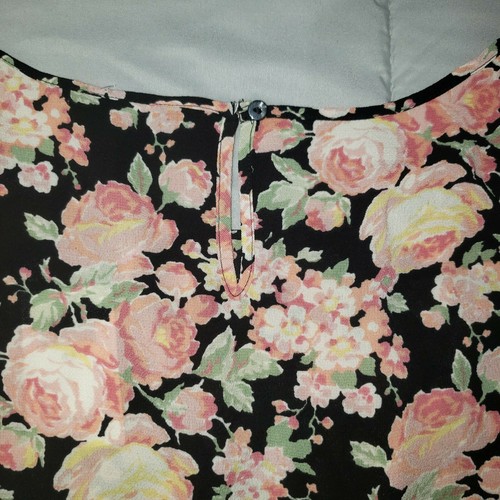 Chaps By Ralph Lauren Floral Sleeveless Top Plus Size Womens 4XL NWT - Picture 5 of 6