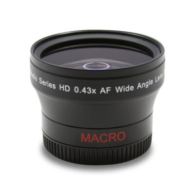 40.5mm .43x HD Auto Focus Wide Angle Lens by ULTIMAXX