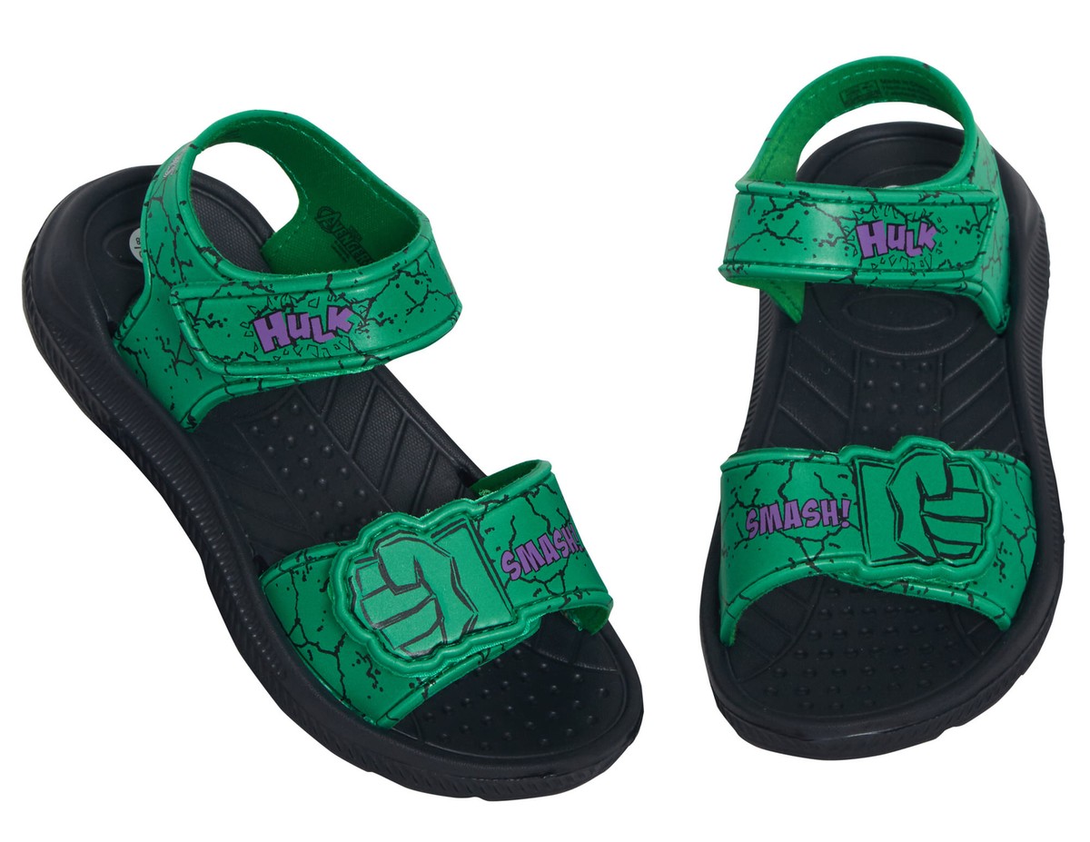 Marvel Incredible Hulk Sandalias Niños Verano Deslizadores EVA Impermeables  Zapatos de Playa