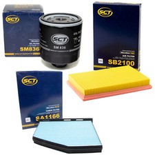 Inspektionspaket Filterset SCT für Skoda Octavia II VW Golf V Caddy III Golf 1.4