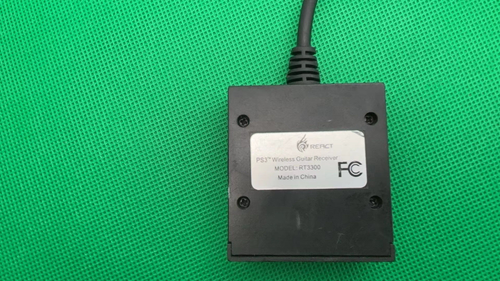 PS3 React Wireless Receiver Dongle Model RT3300 USB Black PlayStation Guitarher - Picture 2 of 2