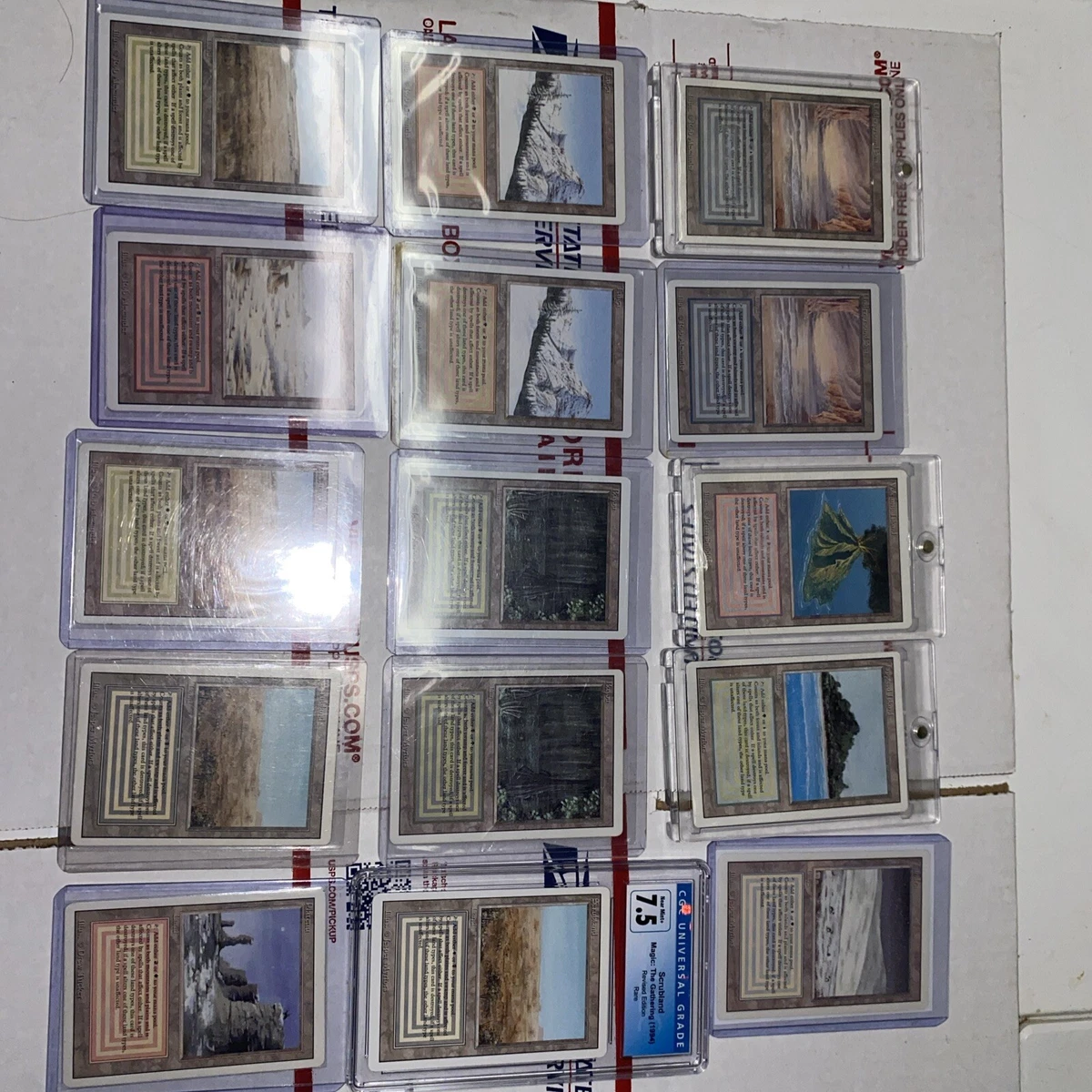Magic: The Gathering Trading Card Games Revised Edition Sets for