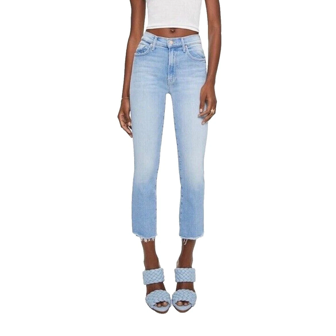 Mother recortada Jeans para De mujer