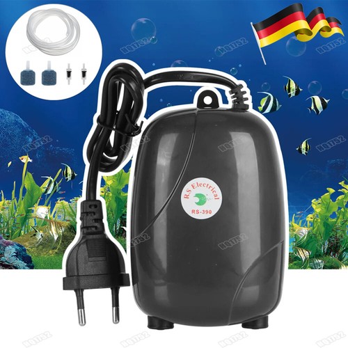 Belüfter - Aquarium Sauerstoffpumpe Luftpumpe Membranpumpe Pumpe +Schläuche - Bild 1 von 7