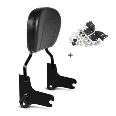 Sissy Bar für Harley Davidson Road King Classic 98-06 mit Docking Kit schwarz