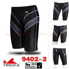 YINGFA 9402-2 MEN  S RACING TRAINING JAMMER SWIMMING TRUNKS M 24/26 FINA APPROVED