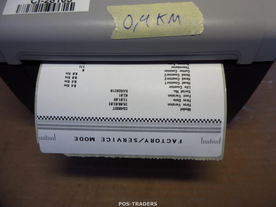 SATO CG408DT-IEEE1284 Parallel Thermal DT/TT USB 105 mm Label Printer - 0.4 KM - Bild 2 von 4