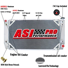 3 Row Radiator For 1988-00 Chevy GMC C/K 2500 3500 Suburban C3500HD 7.4L CC1696