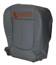 2011-2014 Ford F150 Work Truck Quad Cab Driver Bottom Vinyl Seat Cover Gray 