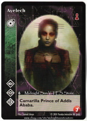 Ayelech Tremere New Blood 2024 V:TES VTES Vampire CCG