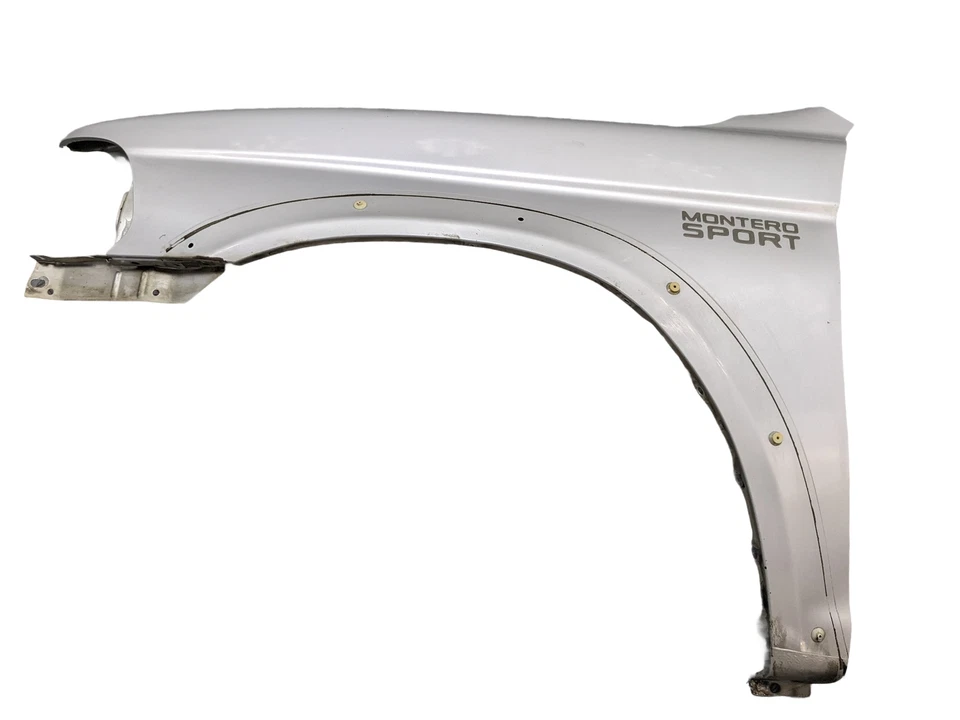 00 - 04 Mitsubishi Montero Sport Fender Cover Panel Silver Gray Front Left Oem - Image 2 of 4