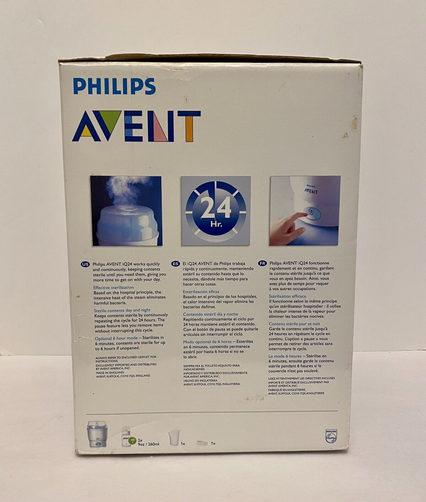 ontwerper vleet verbannen Philips Avent Electric Steam Sterilizer iQ24 | eBay