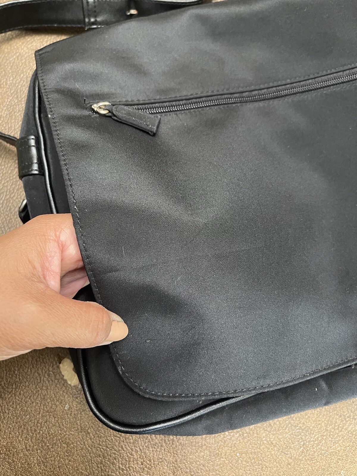 Messenger Bag Polyester Vynil Multi Compartment B… - image 2