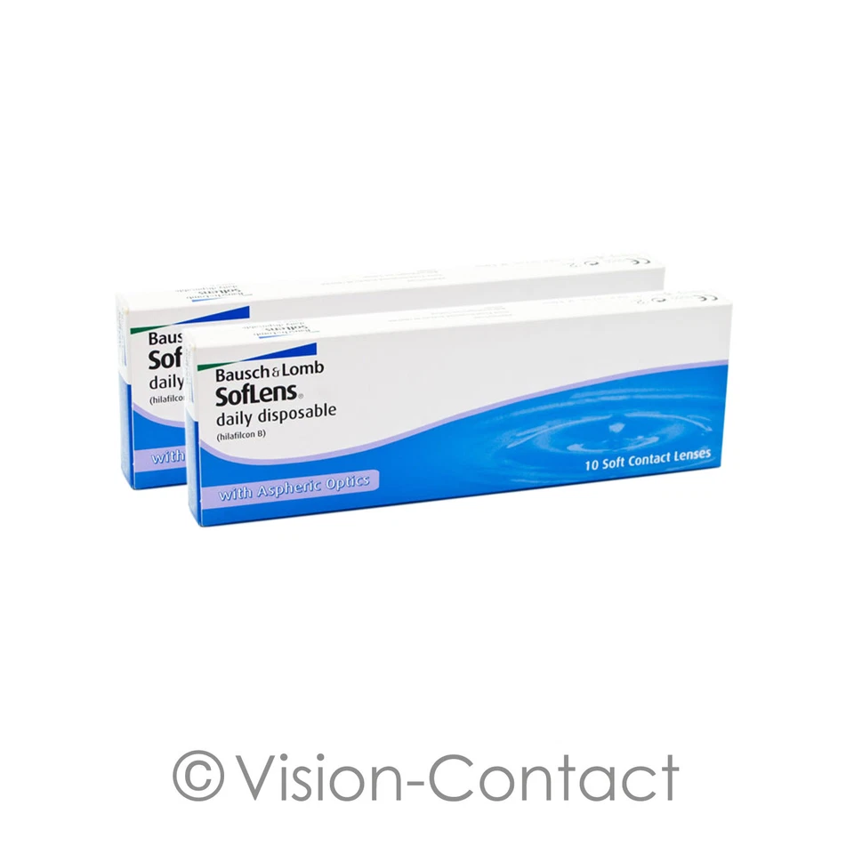Bausch + Lomb - 2x SofLens daily disposable - 10er Box