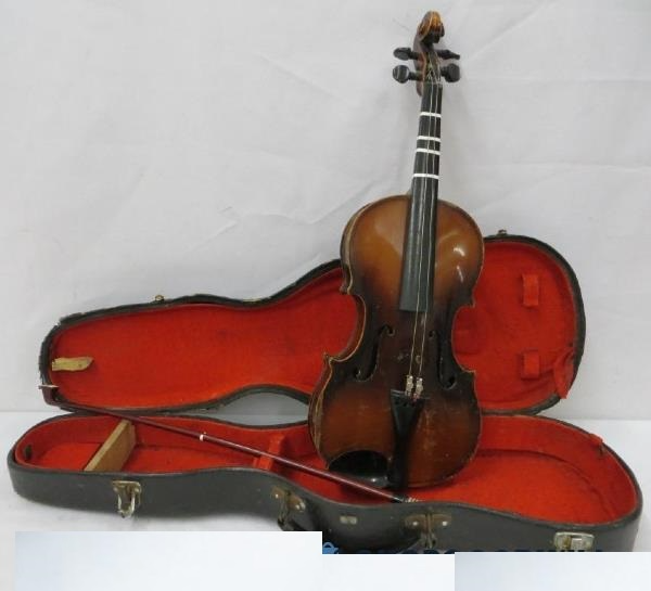 Suzuki Violin チェロ 1966年 ヴィンテージ Suzuki model 13 sized 1/4 violin, Japan 1963, Very Good