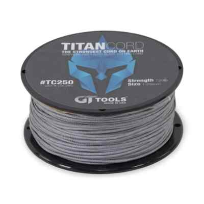 GT Tools Titan Cord Auto Glass Cutting Line - 250ft Spool