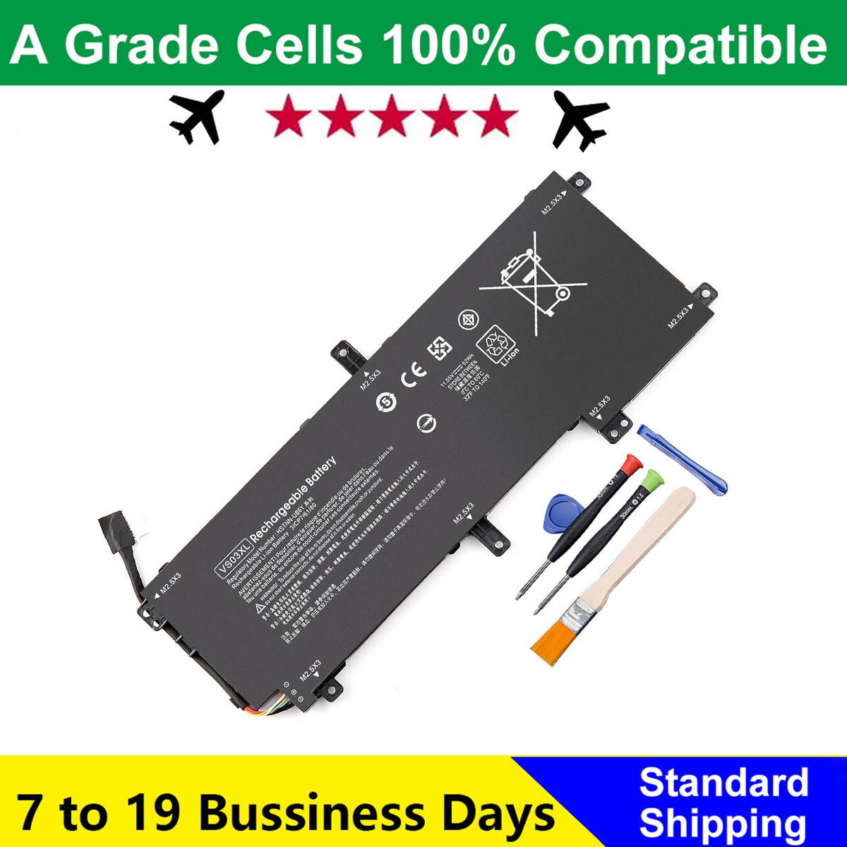 VS03XL 849313-850 Battery For HP Envy 15-AS 15T-AS Series VS03XL 849313-850 Battery For HP Envy 15-AS 15T-AS Series