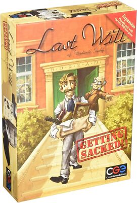 Last Will: Getting Sacked! Board Game Expansion By Czech Games - For 2-5 Players, Ages 14+