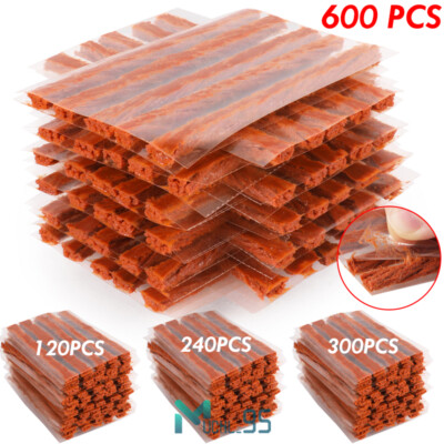 60-600pcs Tire Repair Kit Flat Tire Plug Patch Repair Car Truck Motorcycle Home
