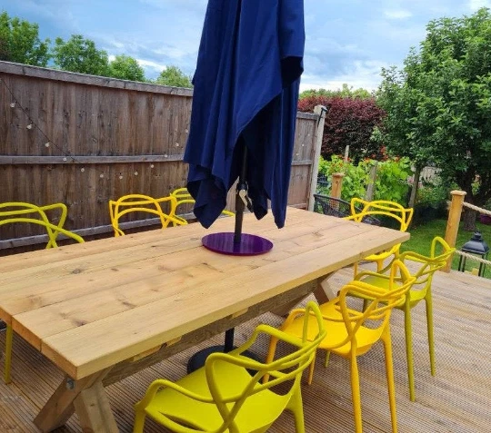 Jardín exterior Lazy Susan - Muchas opciones de tamaño y color Foto 4 de 4