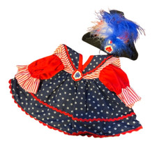 Muffy Vanderbear Doll Hoppy Yankee Doodle Red White and Blue Outfit Set in Packa