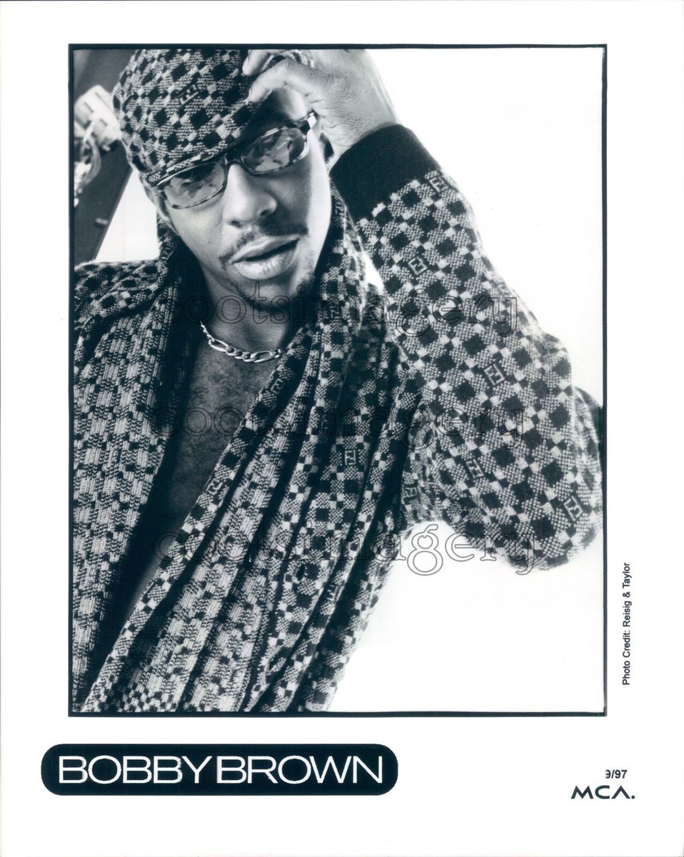 1997 Press Photo Stylish R&B Singer Bobby Brown 1990s | eBay