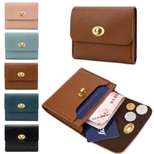 Women's Leather Wallet Credit Card Holder Mini Purse Coin Purse Change Wallet