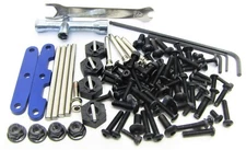 Fits Traxxas RUSTLER 4x4 67076-4- SCREWS & TOOLS Set wheel nuts suspension pins 