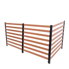 Outdoor Privacy Screens 40" W x 51" H Air Conditioner Fence 3 Panels Brand New-