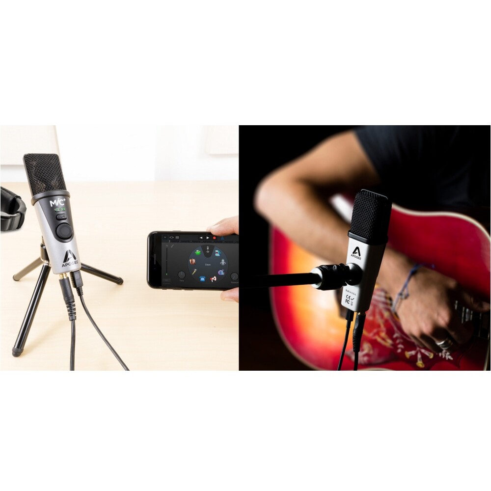 APOGEE MiC+ Mobile Recording USB Microphone for PodCasting APOGEE MiC+ Mobile Recording USB Microphone for PodCasting