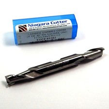 11/32" Niagara Cutter 85382 Carbide Square Double End Mill 2FL 3-1/2" OAL