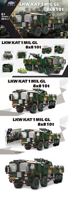 Xingbao  LKW Kat 1 Mil Gl 8x8 10t Building Blocks Set 893 pcs  06052