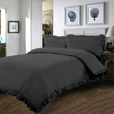 Luxury Bedding Set  Ruffle Duvet Cover Bedroom Queen Bedding Sets