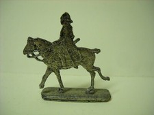 Britain Mounted Regiment Sergeant No Lead Pewter Toy Soldier Figure on Horse