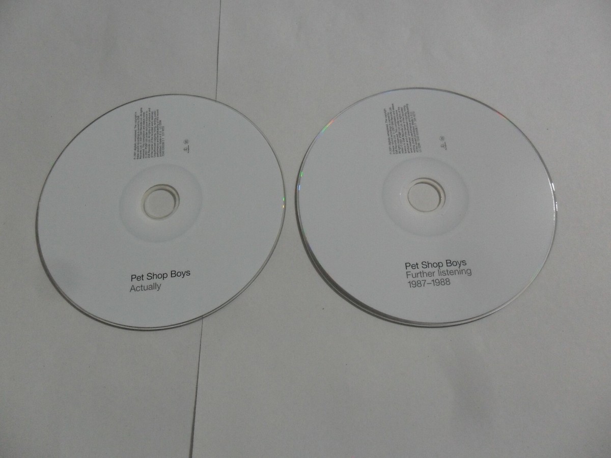 Pet Shop Boys ‎– Actually / Further Listening 1987–1988 (2CD