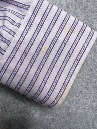 Donald J. Trump Shirt Signature Collection 17 32/33 Long Sleeve Stripe Imperfect - Picture 12 of 15