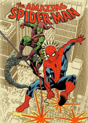 Classic Spider-Man vs Green Goblin