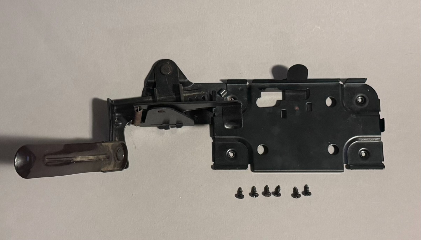 Singer Sewing Machine Cabinet Knee Lever Controller & Pedal Mount