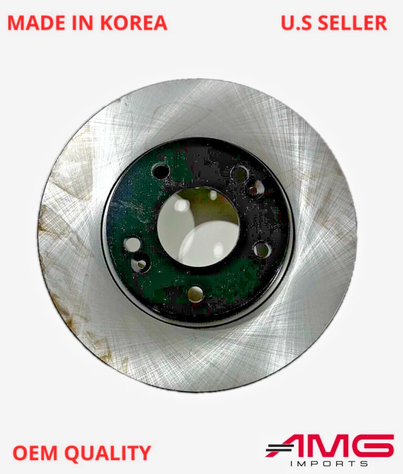 2 件装前刹车盘转子适用于 2007 年现代韦拉克鲁斯原始设备制造商正品 — 第 2/3 张图片