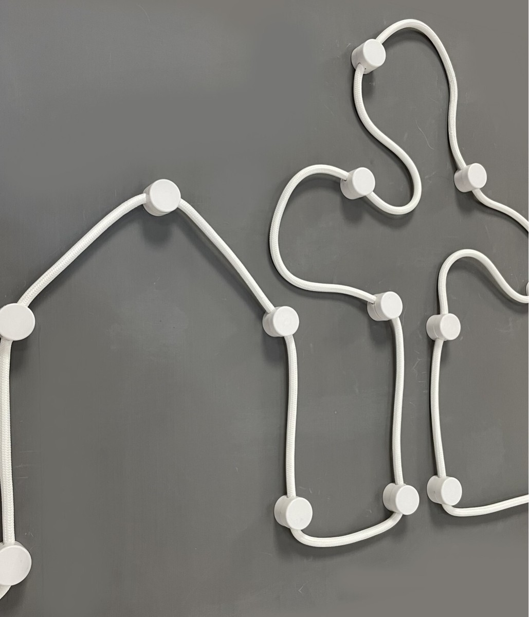 Decentratore Per Punto Luce Da Soffitto - 3 Pezzi, Diametro 20mm, Con Viti E Tasselli - Made In Italy - Foto 14