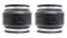Universal Air Suspension Air House 1 3/8" NPT 2500 lbs Air Suspension Bags - 2PK