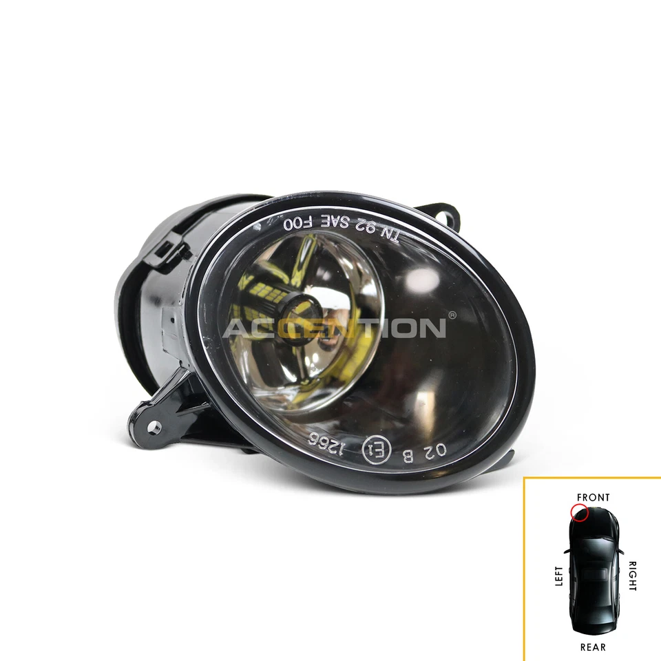 2Pcs LED Fog Light Lamp For Audi A6 C5 2003 2004 A6 C5 S6 Quattro 2002-2005 - Image 3 of 4