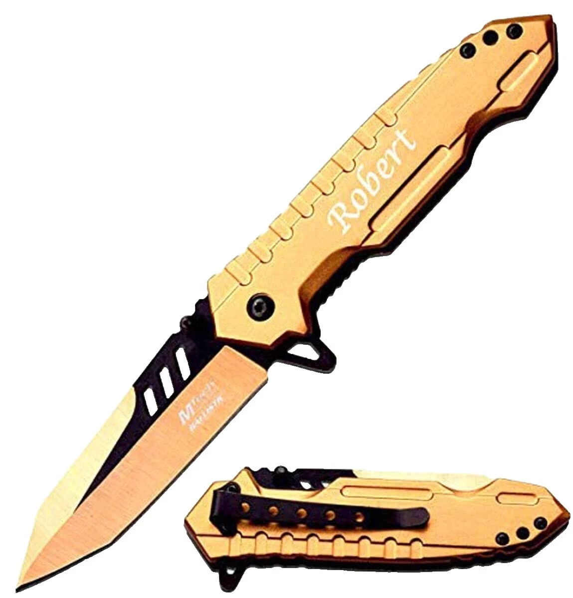 Cuchillos plegables militares de colección M-Tech