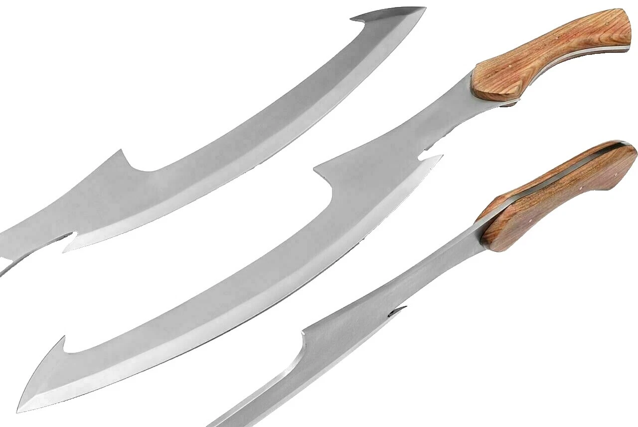 Stainless Steel Blade Right-Handed Wood Handle Collectible Swords & Sabers